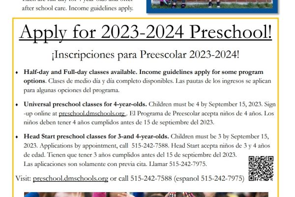 Preschool Recruitment